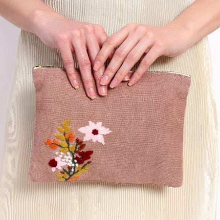 Rustic Bloom Pouch